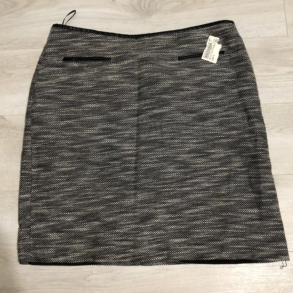 Black and white skirt